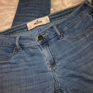Blue Hollister Skinny Jeans